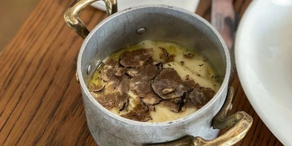 Mashed Potatoes with truffles 